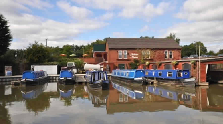 Anderton Marina in Cheshire